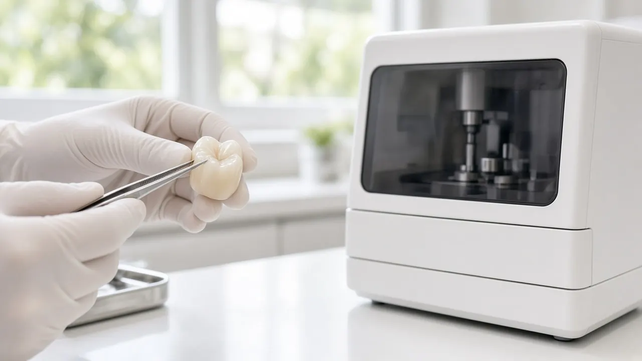 CEREC in-house milling unit