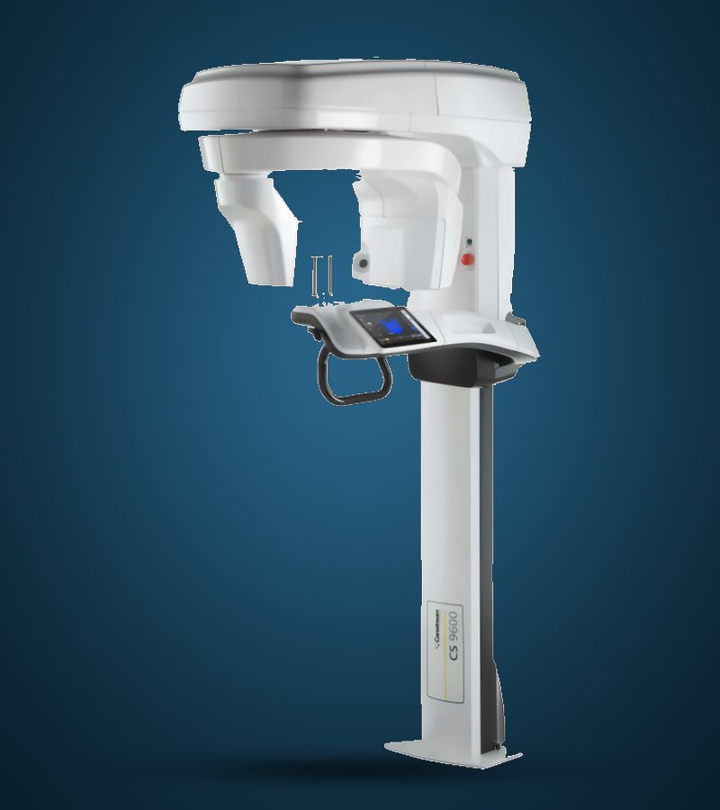 The Carestream CS 9600 CBCT scanner.